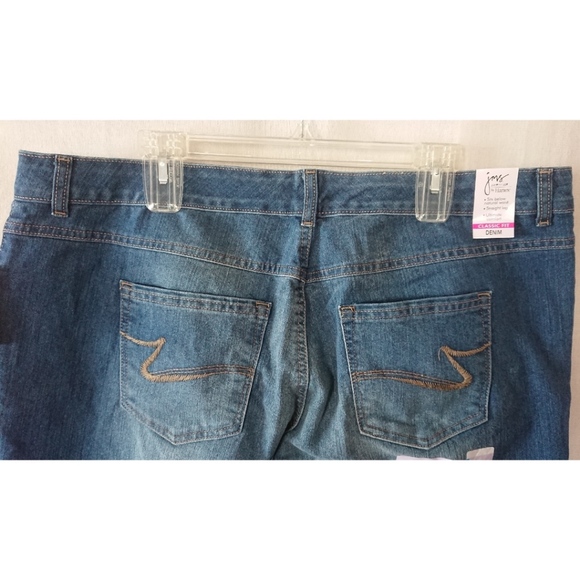Women's Just My Size Soft Classic Fit Denim Jeans - Picture 5 of 8